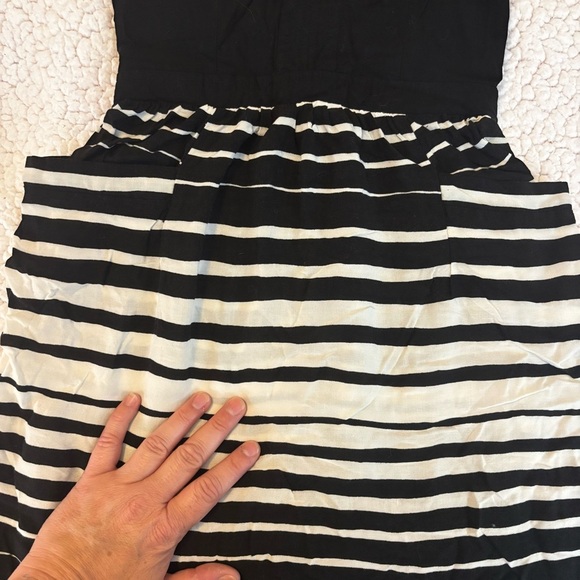 Xhilaration Black and White Strapless Dress - Picture 7 of 10